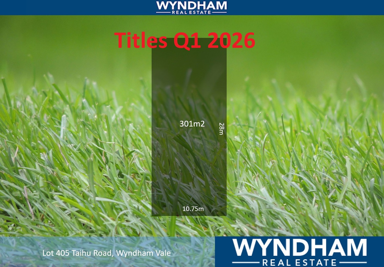 LOT 405 TAIHU ROAD, WYNDHAM VALE, 3024