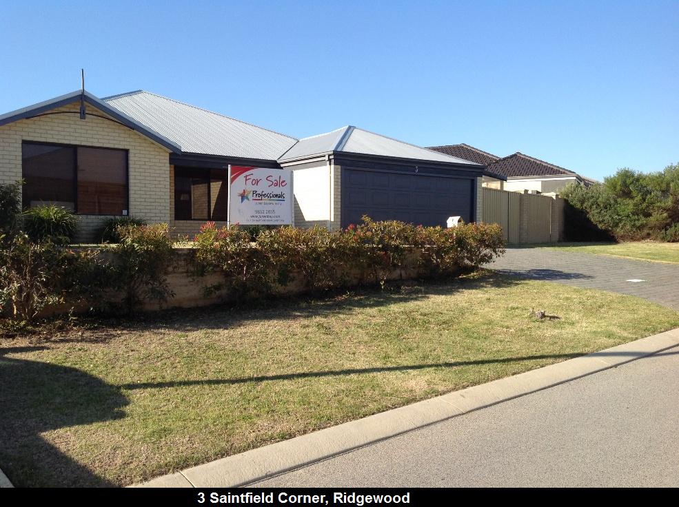 3 SAINTFIELD CORNER, RIDGEWOOD, 6030