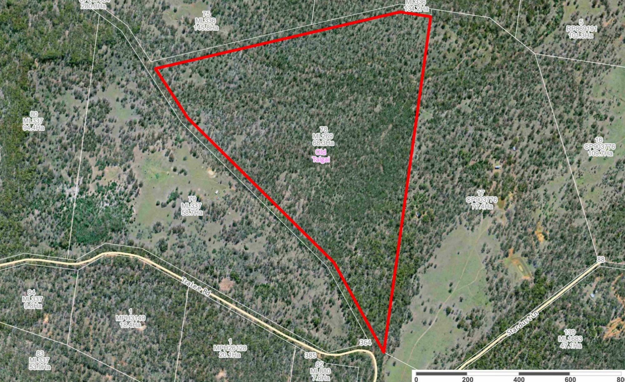 LOT 78 TRALEE ROAD, PRATTEN, 4370