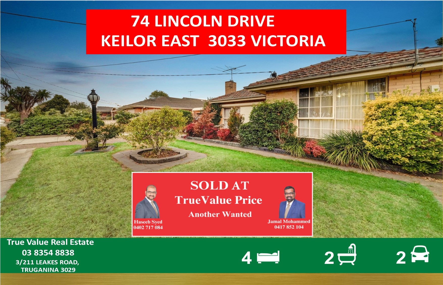 74 LINCOLN DRIVE, KEILOR EAST, 3033