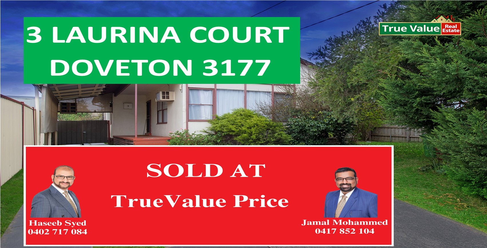 3 LAURINA COURT, DOVETON, 3177