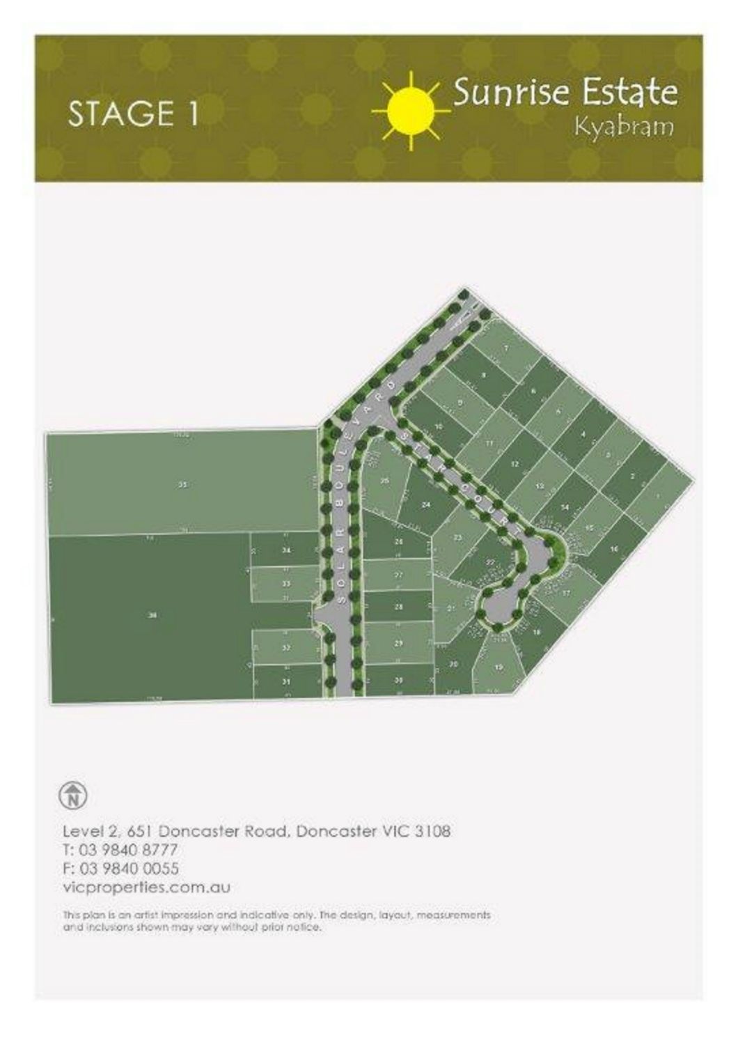 LOT 1-34 SUNRISE ESTATE ST, KYABRAM, 3619