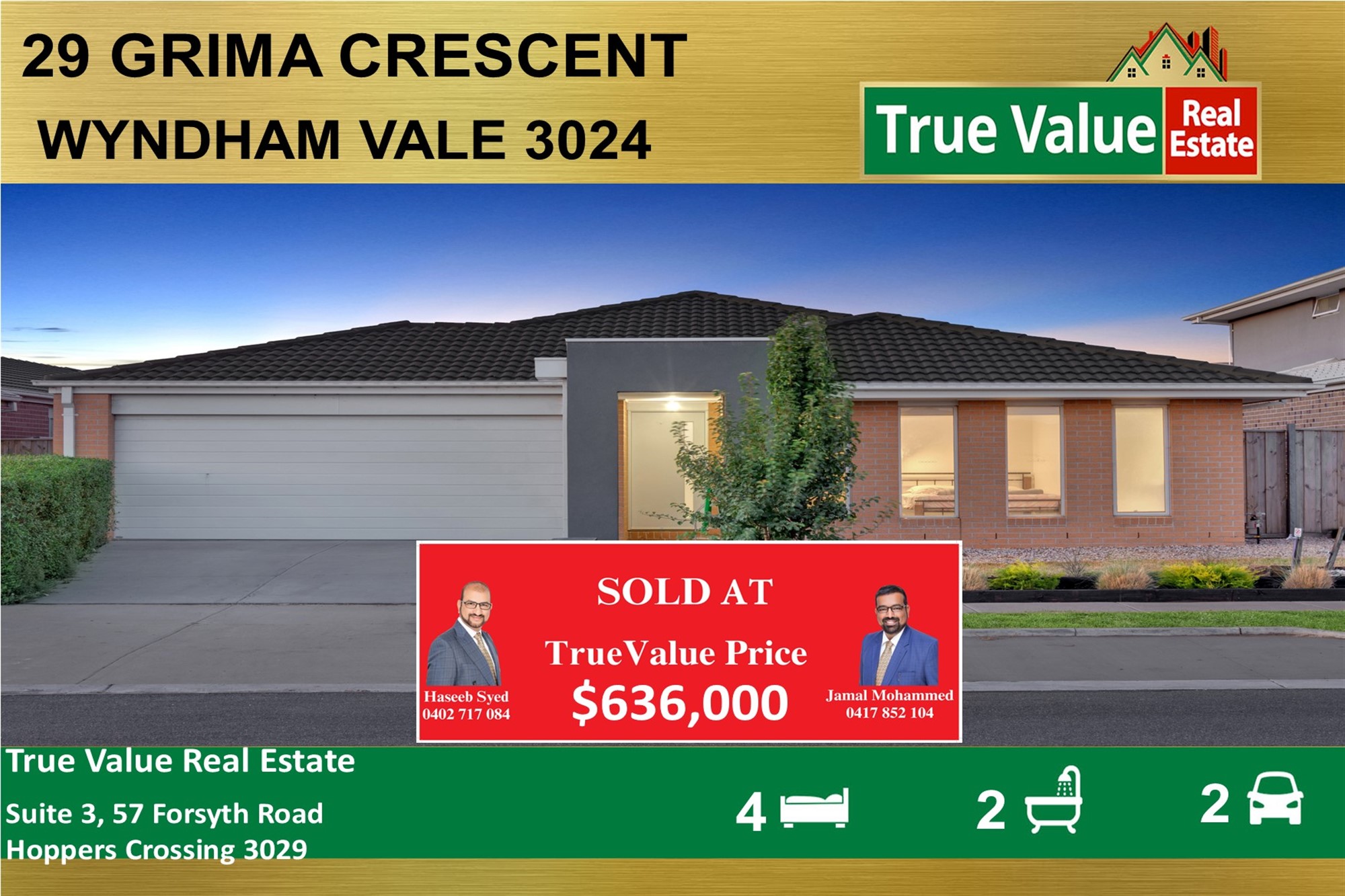 29 GRIMA CRESCENT, WYNDHAM VALE, 3024